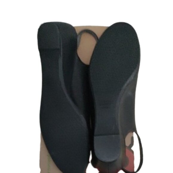 Stuart Weitzman Black Slingback Heels Wedge - Size 9M - Picture 6 of 9